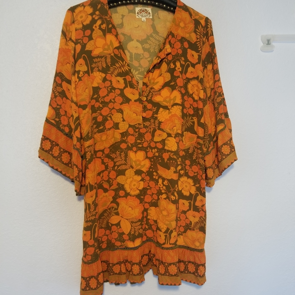 SOLD $189 Autumn Dress by Nine Lives Bazaar - Picture 8 of 8